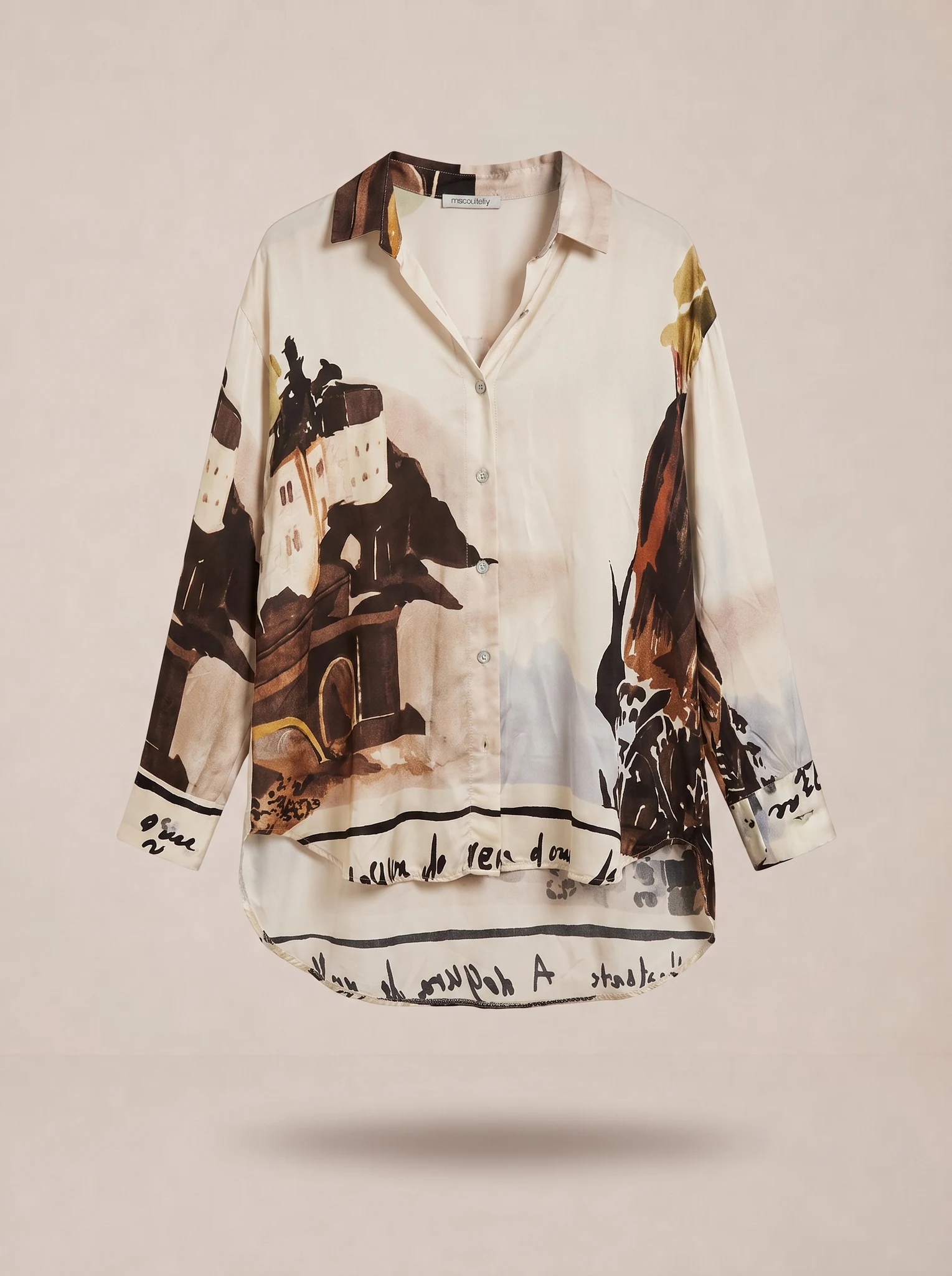 Camisa Maia — vista de frente